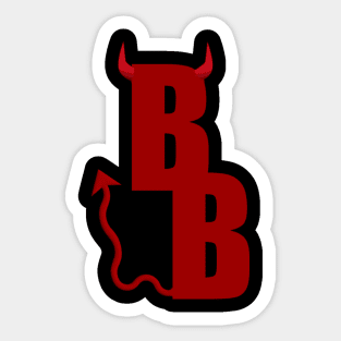 Bob and Bob Show (Daredevil inspired logo) Sticker